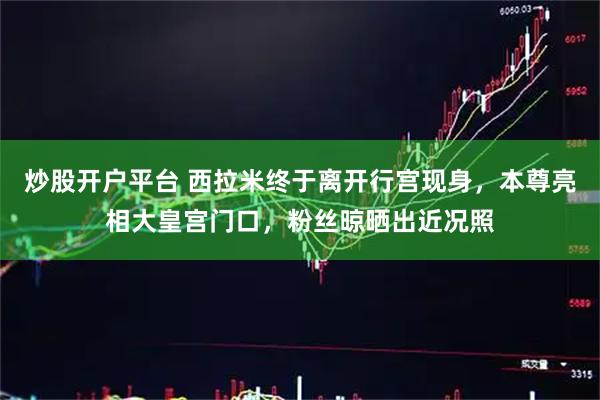 炒股开户平台 西拉米终于离开行宫现身，本尊亮相大皇宫门口，粉丝晾晒出近况照